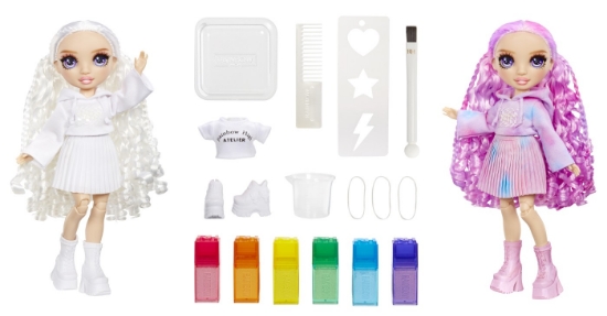 Imagine RAINBOW HIGH WATERCOLOR CREATE PAPUSA OCHI MOV