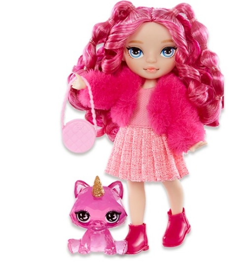 Imagine RAINBOW HIGH LITTLES PAPUSA MAGENTA MONROE