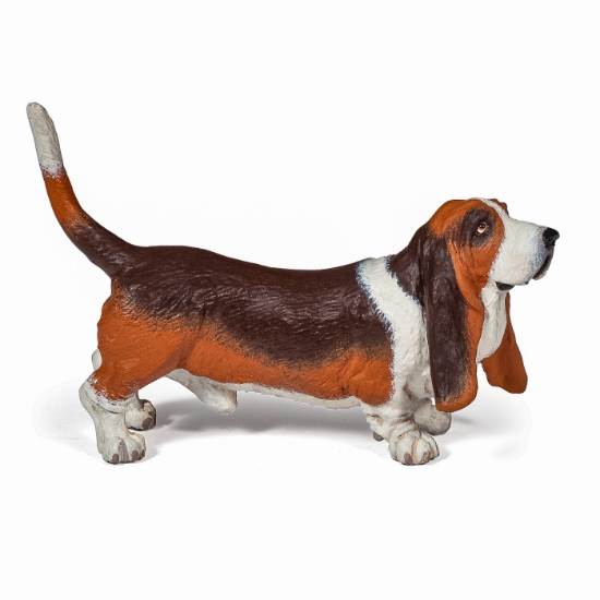 Imagine PAPO FIGURINA CATEL RASA BASSET
