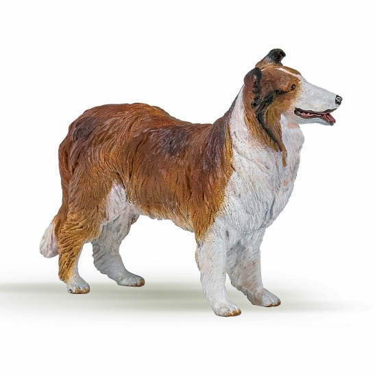 Imagine PAPO FIGURINA  CATEL RASA COLLIE