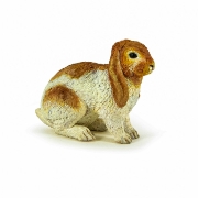 Imagine PAPO FIGURINA IEPURE CU URECHI LASATE