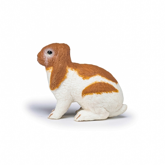 Imagine PAPO FIGURINA IEPURE CU URECHI LASATE