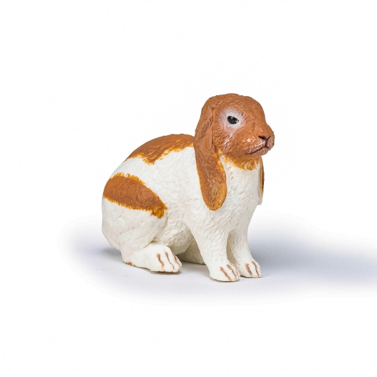 Imagine PAPO FIGURINA IEPURE CU URECHI LASATE