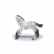 Imagine PAPO FIGURINA MANZ APPALOOSA NEGRU