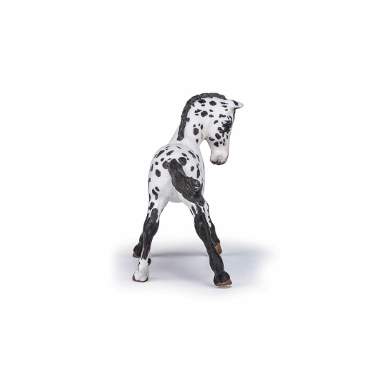 Imagine PAPO FIGURINA MANZ APPALOOSA NEGRU