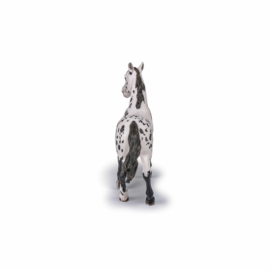 Imagine PAPO FIGURINA IAPA APPALOOSA NEAGRA