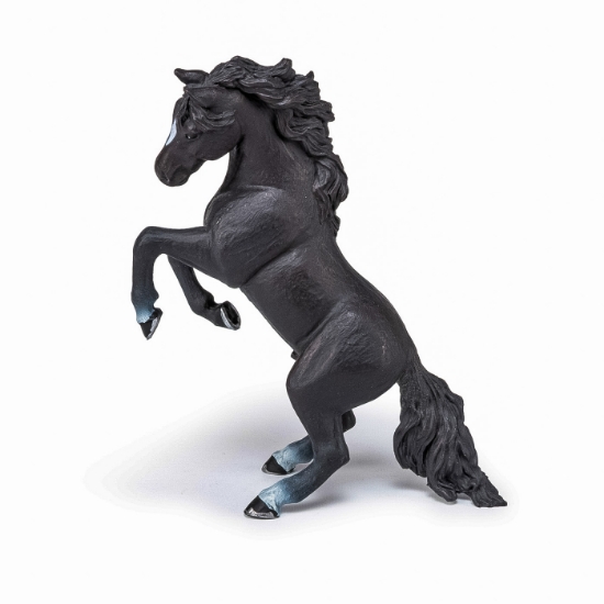 Imagine PAPO FIGURINA CAL NEGRU CABRAT