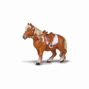 Imagine PAPO FIGURINA PONEI SHETLAND CU SA