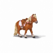 Imagine PAPO FIGURINA PONEI SHETLAND CU SA