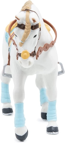 Imagine PAPO FIGURINA CAL DE ECHITATIE BLEU