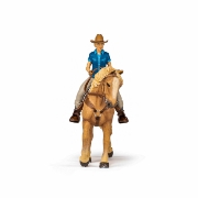 Imagine PAPO FIGURINA SET COWGIRL (VACARITA) PE CAL USA