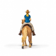 Imagine PAPO FIGURINA SET COWGIRL (VACARITA) PE CAL USA