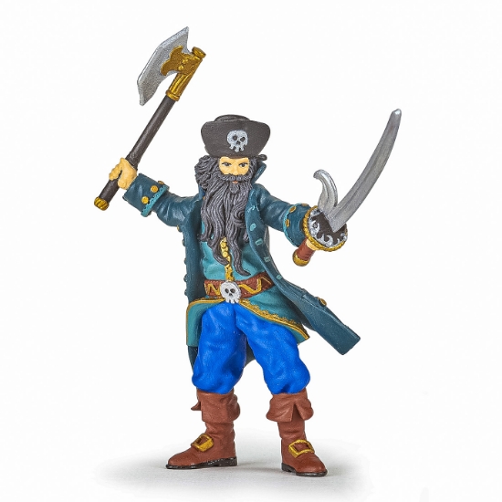 Imagine PAPO FIGURINA PIRAT BARBA NEAGRA