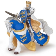 Imagine PAPO FIGURINA REGELE ARTHUR BLEU