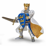 Imagine PAPO FIGURINA REGELE ARTHUR BLEU