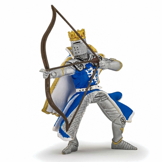 Imagine PAPO FIGURINA REGE DRAGON CU ARC SI SAGETI