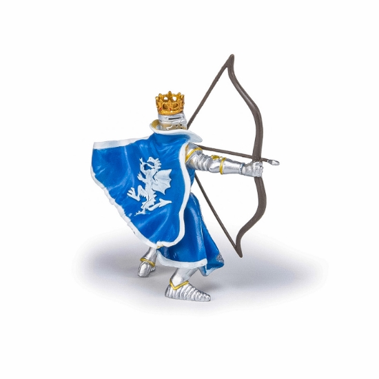Imagine PAPO FIGURINA REGE DRAGON CU ARC SI SAGETI