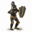 Imagine PAPO FIGURINA CAVALER IN ARMURA NEAGRA