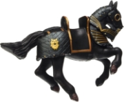 Imagine PAPO FIGURINA CAL NEGRU IN ARMURA