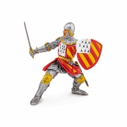 Imagine PAPO FIGURINA CAVALER IN TURNIR