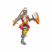 Imagine PAPO FIGURINA CAVALER IN TURNIR