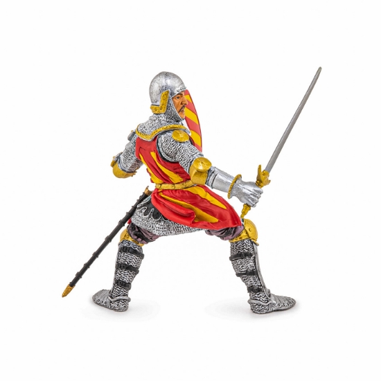 Imagine PAPO FIGURINA CAVALER IN TURNIR