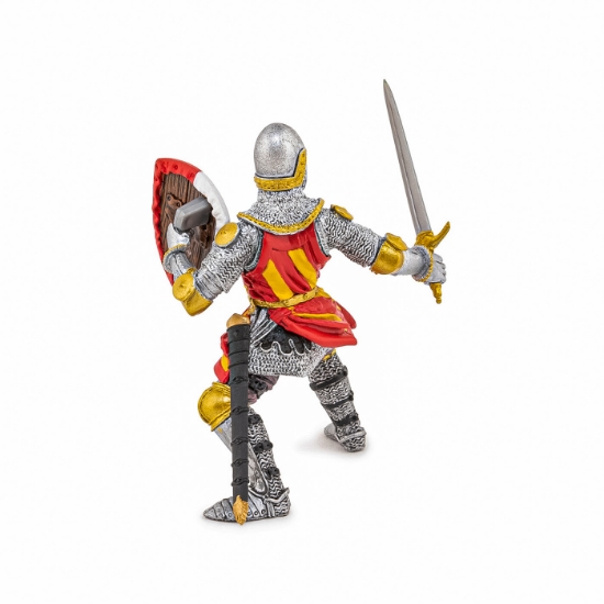 Imagine PAPO FIGURINA CAVALER IN TURNIR