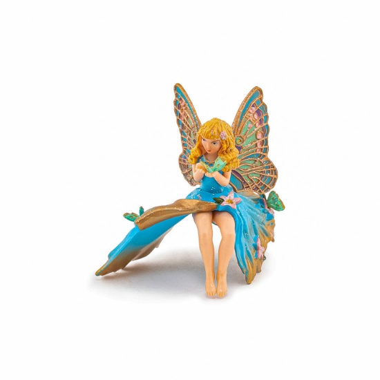 Imagine PAPO FIGURINA ELF COPIL ALBASTRU