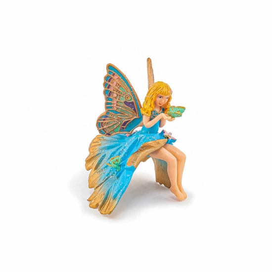 Imagine PAPO FIGURINA ELF COPIL ALBASTRU