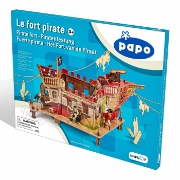 Imagine PAPO FIGURINA PUZZLE 3D CORABIE PIRATI