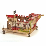 Imagine PAPO FIGURINA PUZZLE 3D CORABIE PIRATI