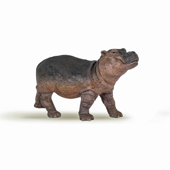 Imagine PAPO FIGURINA PUI DE HIPOPOTAM