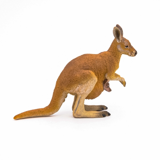 Imagine PAPO FIGURINA CANGUR CU PUI