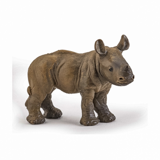 Imagine PAPO FIGURINA PUI DE RINOCER