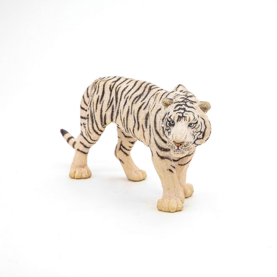 Imagine PAPO FIGURINA TIGRU ALB