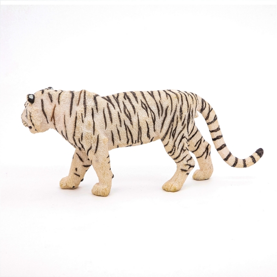 Imagine PAPO FIGURINA TIGRU ALB