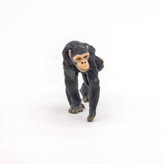 Imagine PAPO FIGURINA CIMPANZEU SI PUI