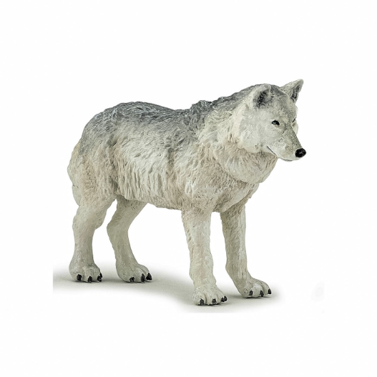 Imagine PAPO FIGURINA LUP POLAR