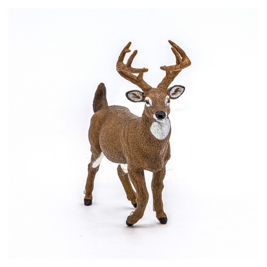 Imagine PAPO FIGURINA CERB CU COADA ALBA