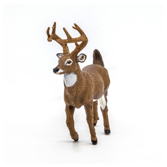 Imagine PAPO FIGURINA CERB CU COADA ALBA