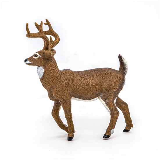 Imagine PAPO FIGURINA CERB CU COADA ALBA