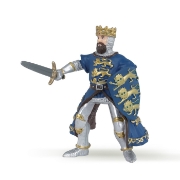 Imagine PAPO FIGURINA REGELE RICHARD ALBASTRU