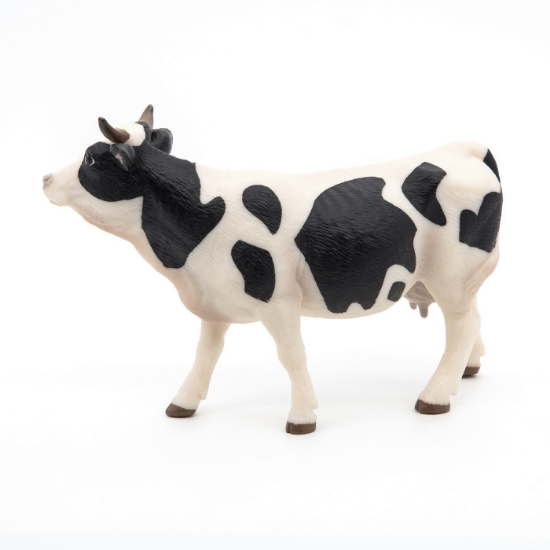 Imagine PAPO FIGURINA VACUTA CU BLANA ALBA SI NEAGRA