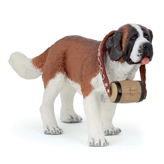 Imagine PAPO FIGURINA CATEL SAINT BERNARD