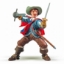 Imagine PAPO FIGURINA MUSCHETARUL ATHOS