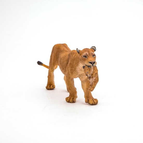 Imagine PAPO FIGURINA LEOAICA CU PUI