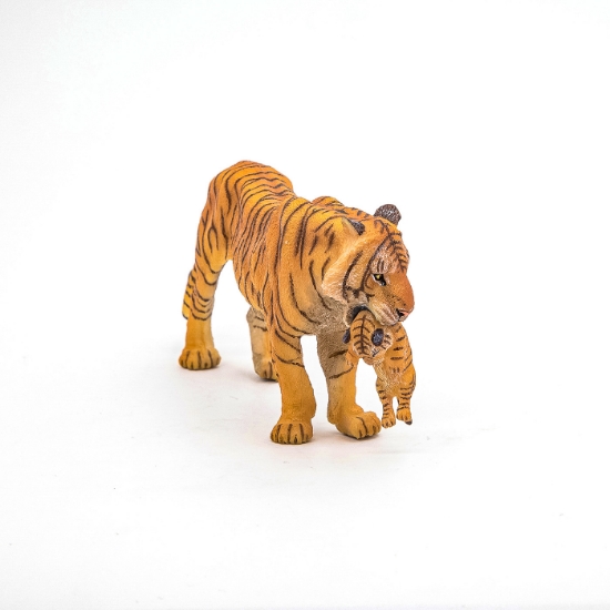 Imagine PAPO FIGURINA TIGRU CU PUI