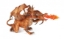 Imagine PAPO FIGURINA DRAGON CU DOUA CAPETE AURIU