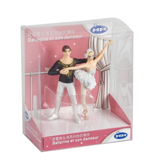 Imagine PAPO SET FIGURINE BALERINA SI PARTENERUL EI