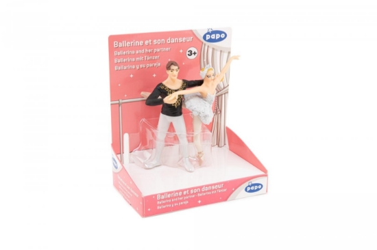 Imagine PAPO SET FIGURINE BALERINA SI PARTENERUL EI